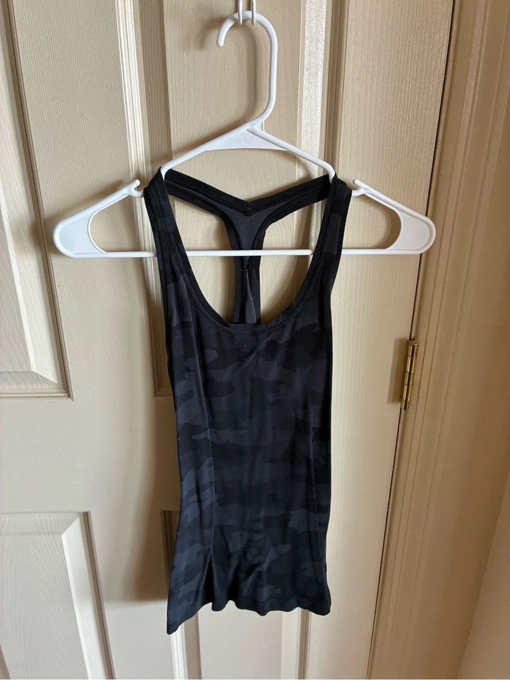 lululemon athletica Black Camo Racerback One-Piece
